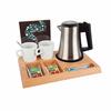 Natural Wood Tray SIGNUM With Star Kettle